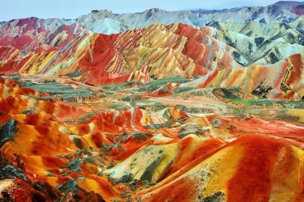 Danxia Landscape in China