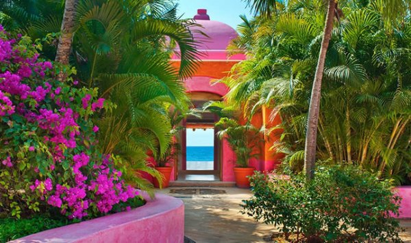 Purple Paradise at Casa Del Domo, Las Alamandas, Mexico