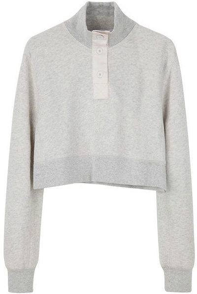 T by Alexander Wang Cropped Sweat Shirt