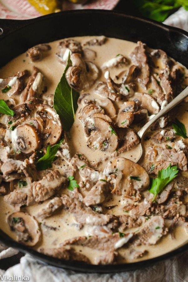 Beef Stroganoff