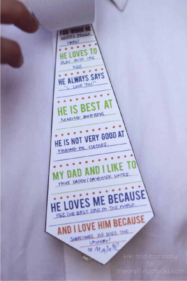 Printable Tie