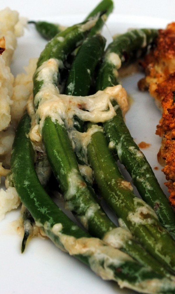 Cheesy Green Beans