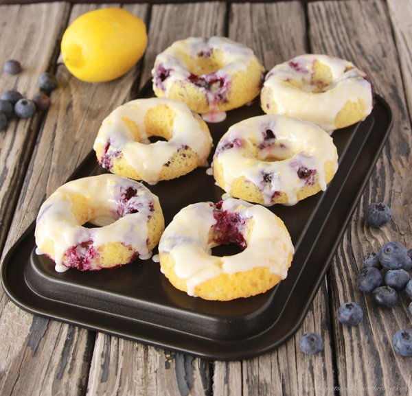 Blueberry Donuts