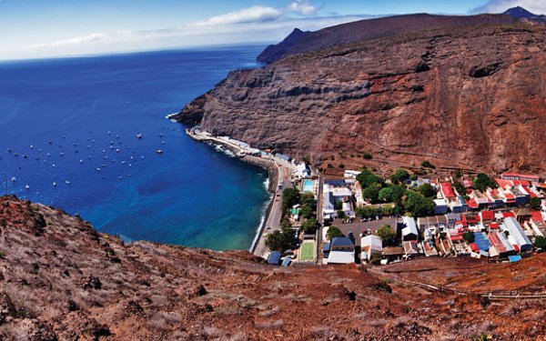 Jamestown, coast, sea, cliff, arch,