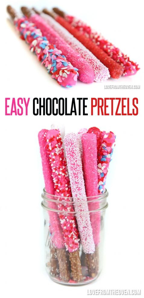 Chocoalte Covered Pretzels