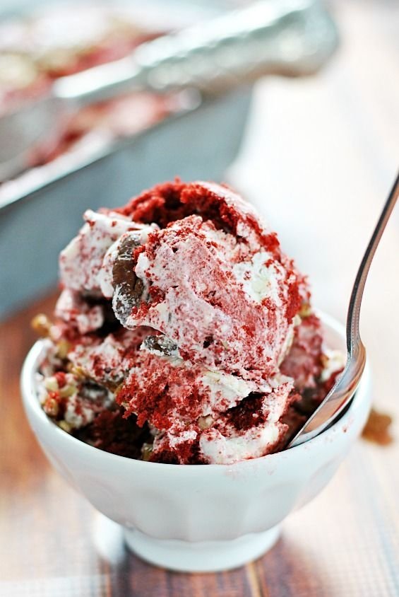 Red Velvet Cheesecake Ice Cream