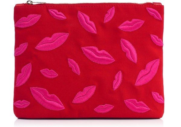 Charlotte Olympia Kiss Me Lips Pouch