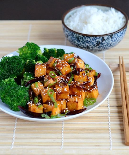 General Tso's Tofu