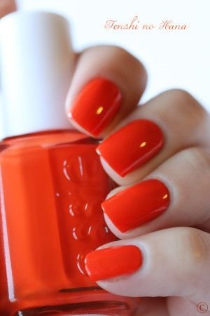 Orange Nails