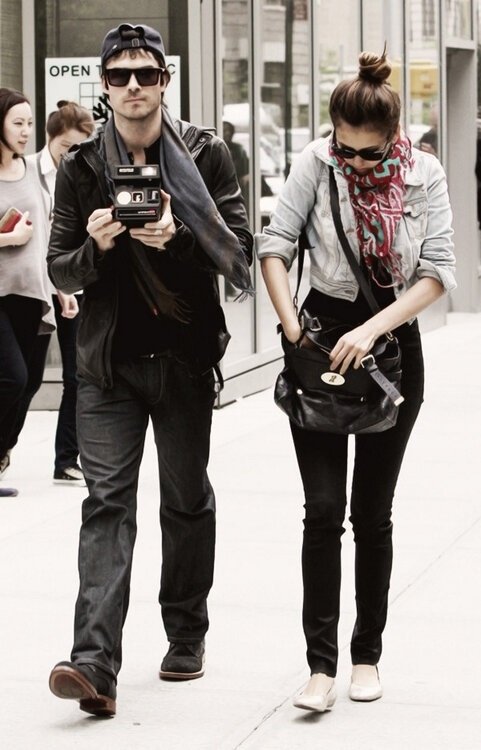 Nina Dobrev & Ian Somerhalder