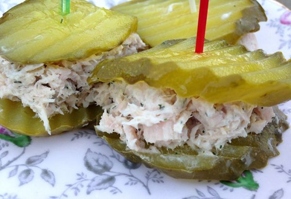 Dill Tuna "sandwiches"