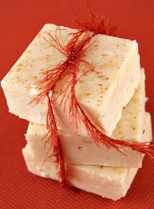 Eggnog Fudge