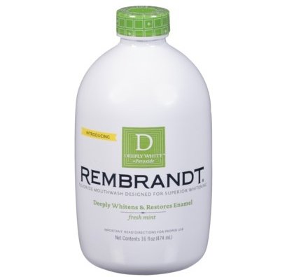 Rembrandt Deeply White+Peroxide Whitening Mouthwash