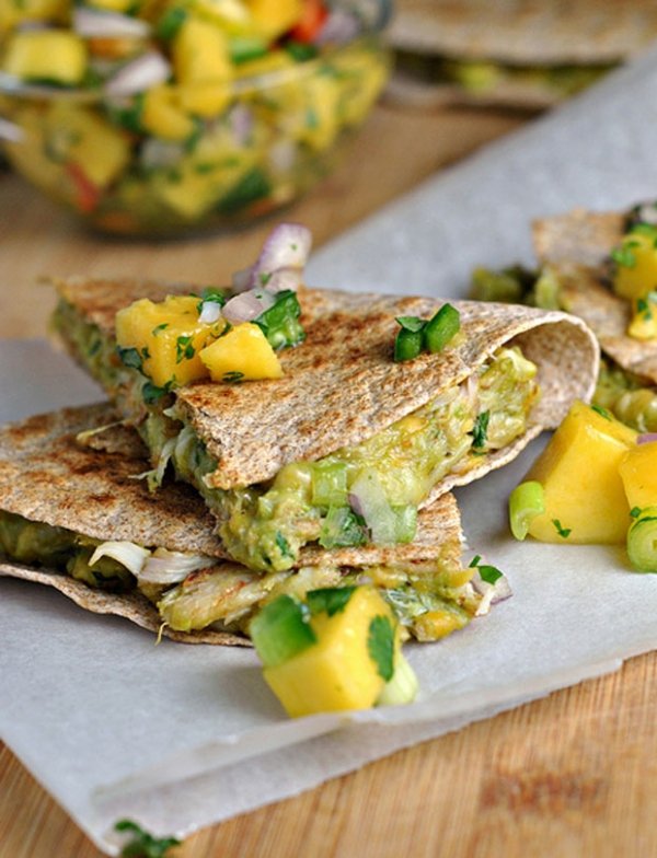 Avocado Quesadillas