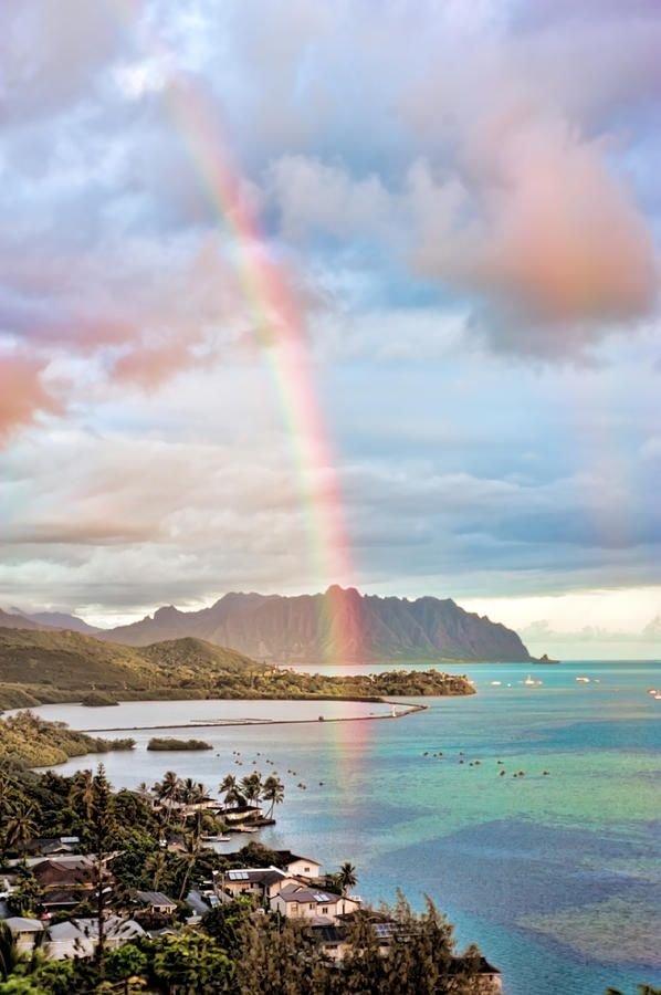 Kaneohe Bay, Oahu, Hawaii