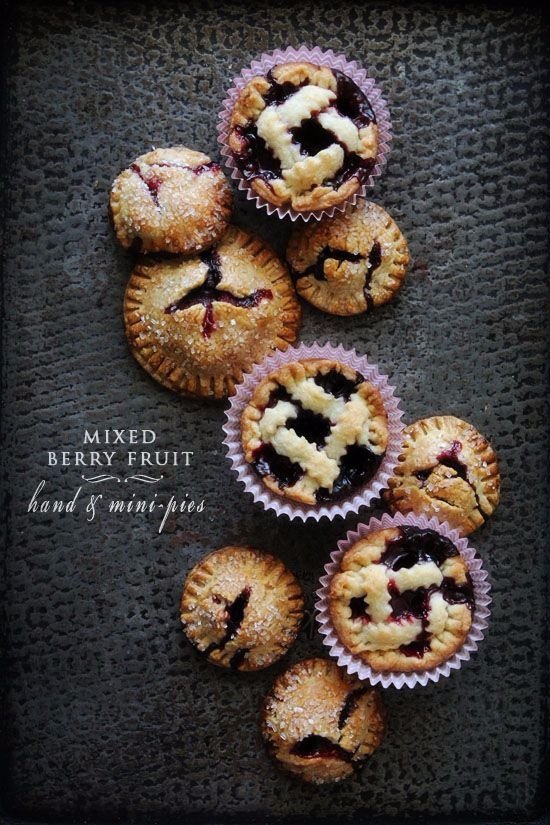 Mixed Berry Fruit Mini Pies