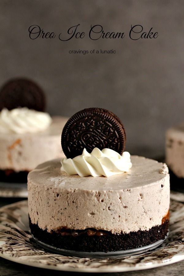 Oreo Ice Cream Cake