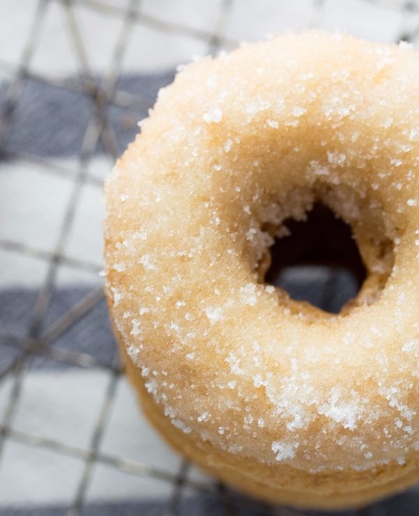 Bourbon Sugar French Toast Donuts