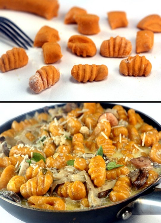 Homemade Pumpkin Gnocchi