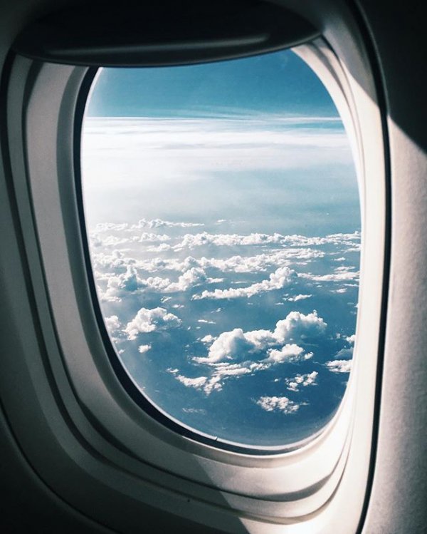 window, vehicle, flight, rear view mirror, cloud,