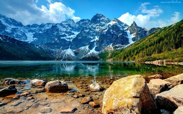 Morskie Oko in Tatra National Park, Poland