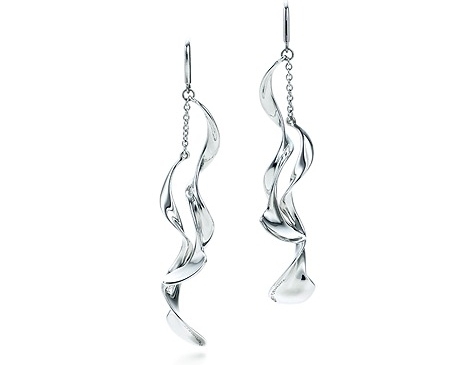 Frank Gehry Orchid Double-Drop Earrings