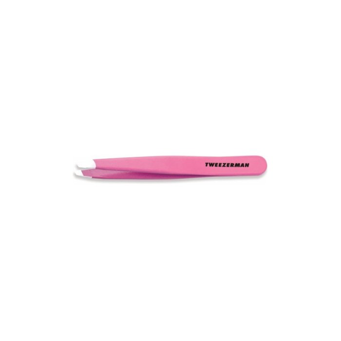 Tweezerman Professional Stainless Steel Award Winning Slant, Pink