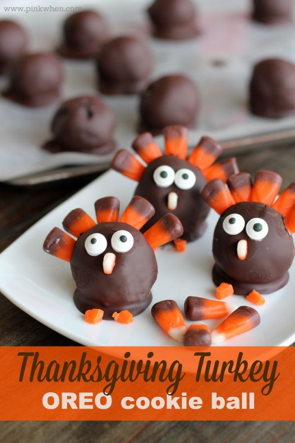 Turkey Oreo Balls