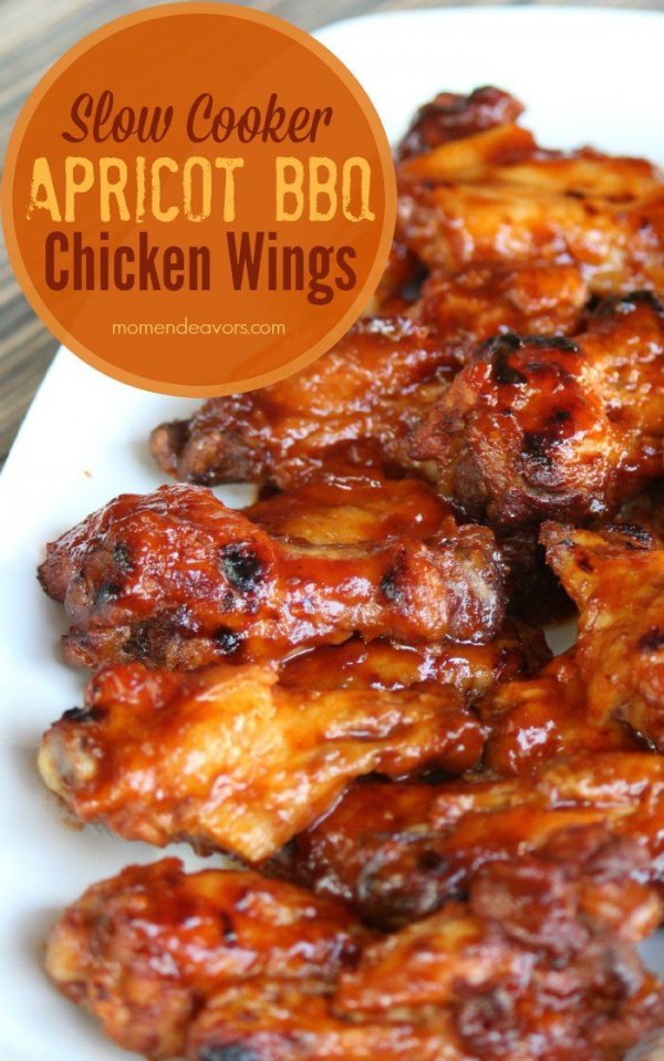 Apricot BBQ Wings