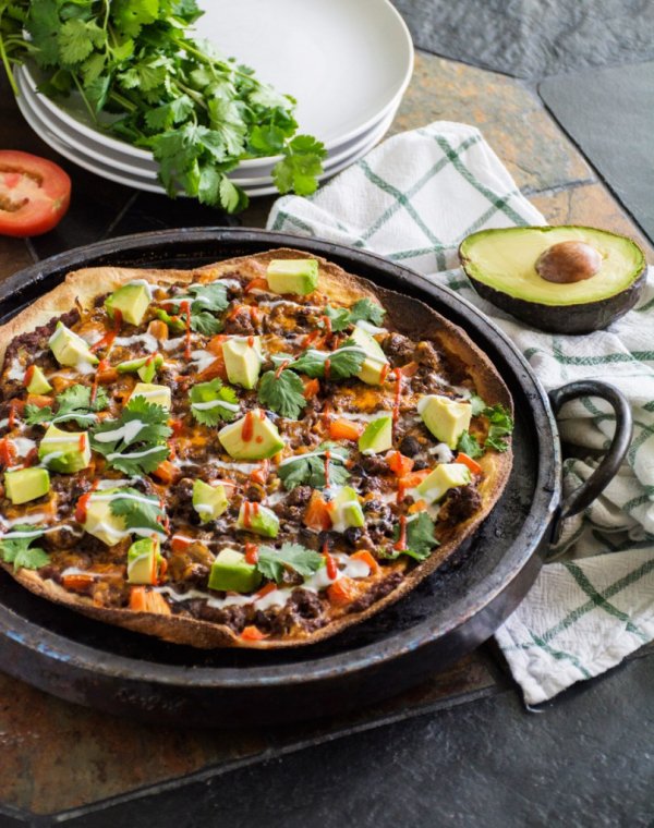 Taco Pizza