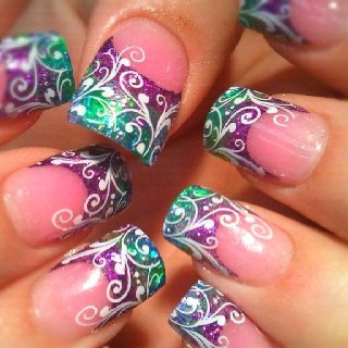 31 Fantastic Mardi Gras Nail Art Ideas ...