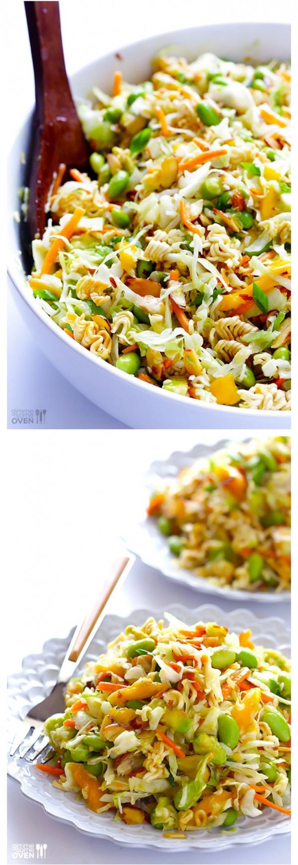 Crunchy Asian Ramen Noodle Salad