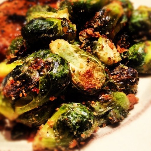 Parmesan Roasted Brussels Sprouts Recipe