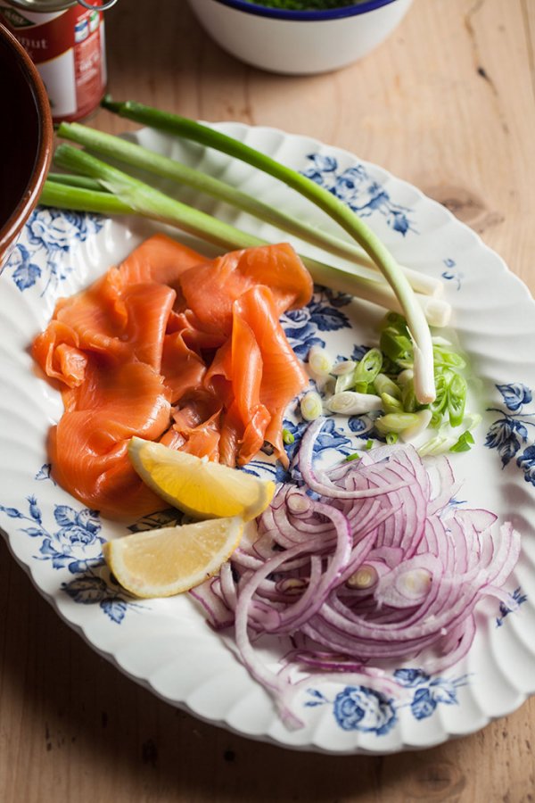 Smoked Salmon and Capers