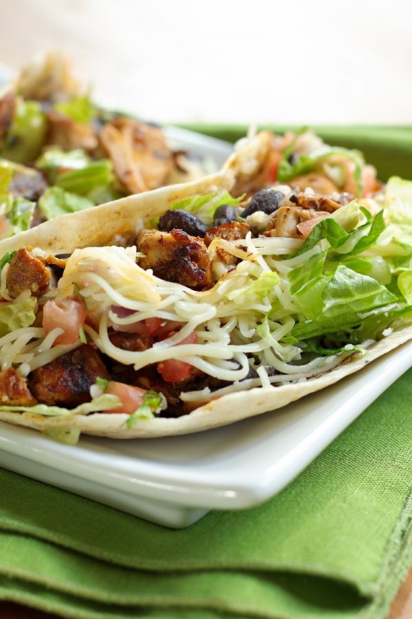 Lime Chicken Soft Tacos