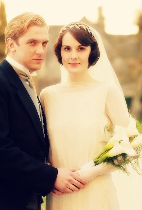 Dan Stevens & Michelle Dockery on "Downton Abbey"