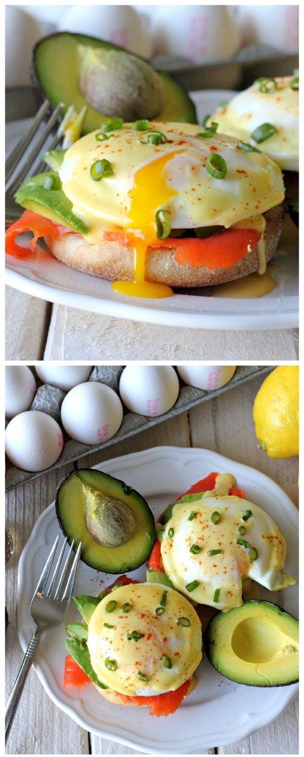 Smoked Salmon Eggs Benedict