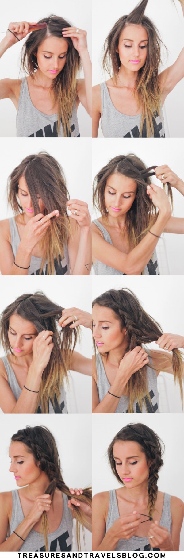 DIY Summer Braid Hair Tutorial