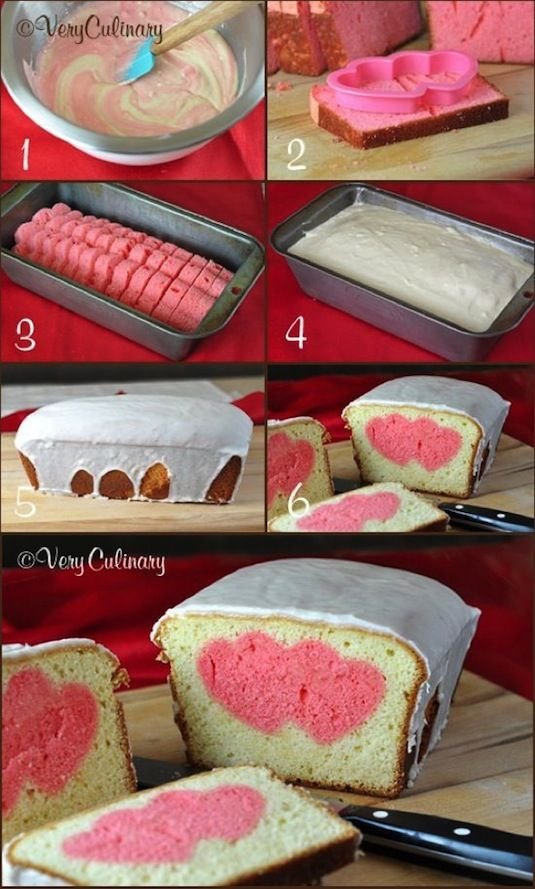 Peekaboo Heart Pound Cake