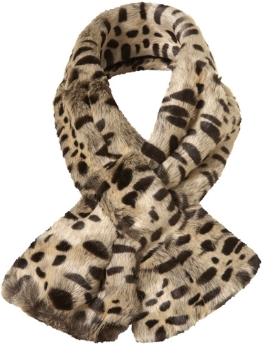 Dalmation Faux Fur Stole