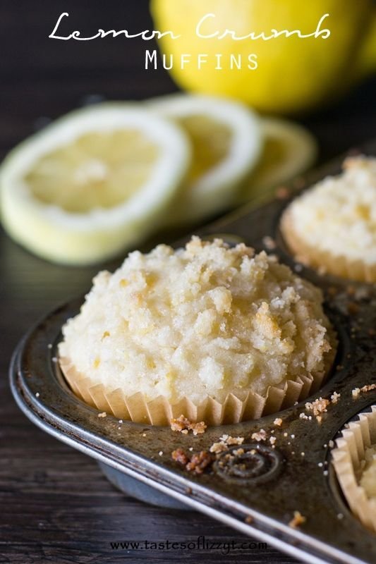 Lemon Crumb Muffins