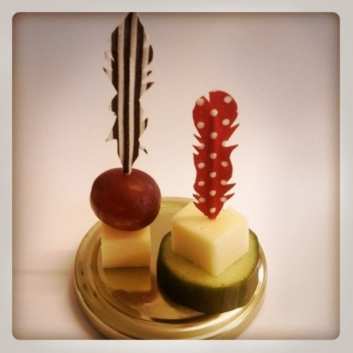 Feather Cocktail Picks