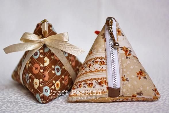 Tetrahedron Coin Purse