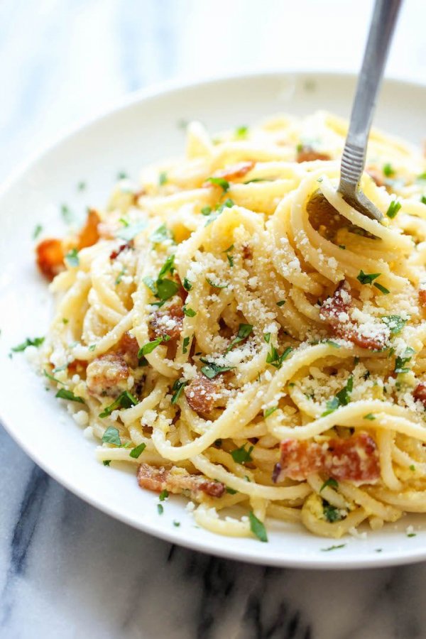 Dish, Food, Cuisine, Ingredient, Carbonara,