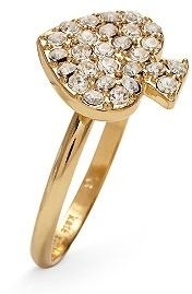 Kate Spade Crystal Spade Ring