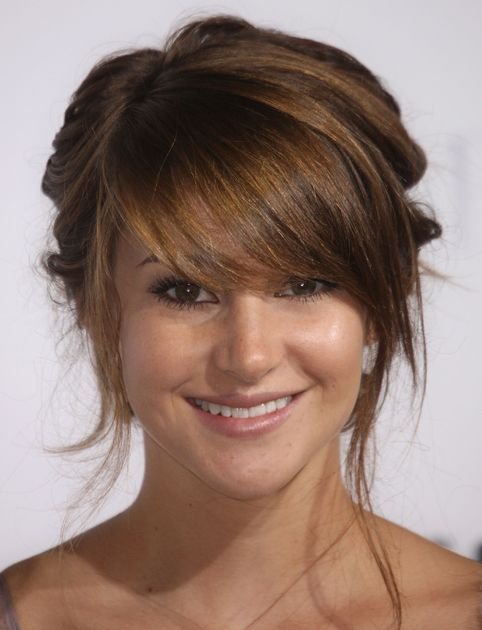 Shailene's Side-Swept Bangs