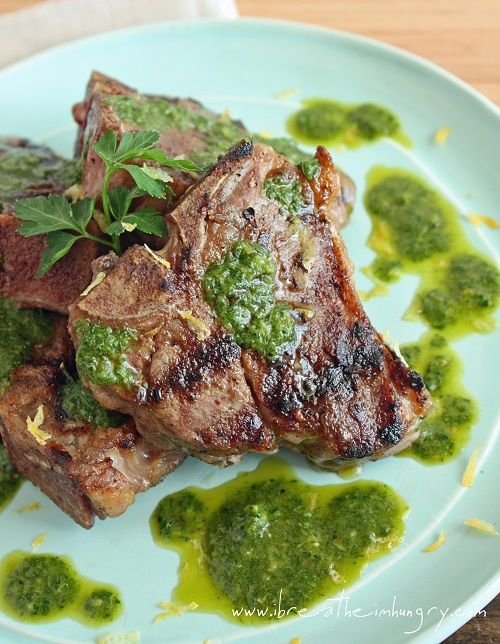 Lamb Chops with Charmoula