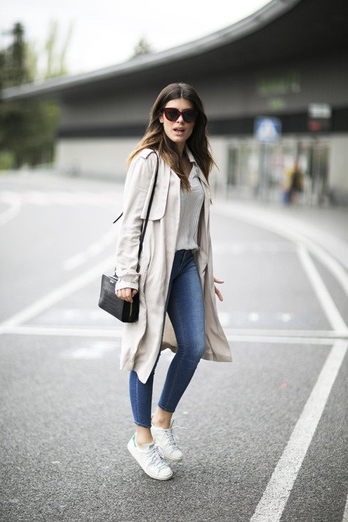 Fashion Trend Clean White Sneakers and How You Can Wear Them with ...