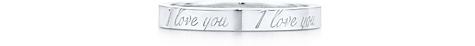 Tiffany Notes I Love You Ring