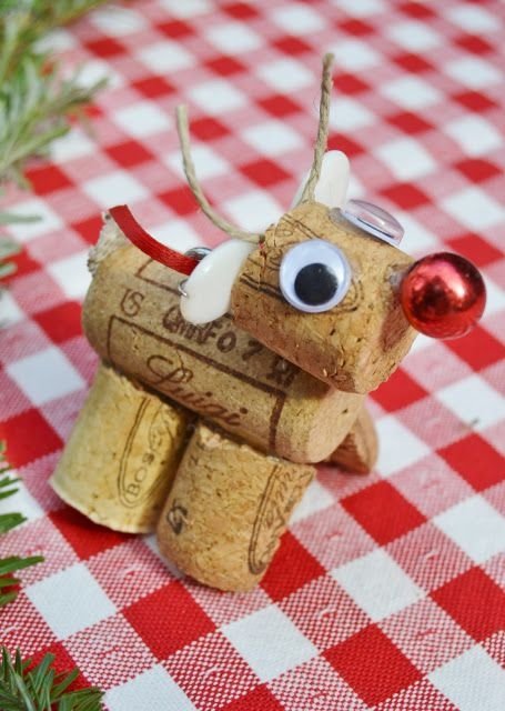 Cork Reindeer